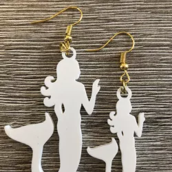 Mermaid earrings (two files!)