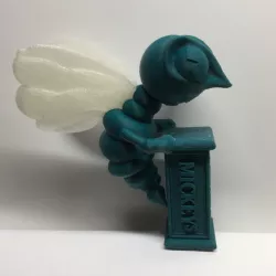 Mickeys Hornet Beer Tap Figure