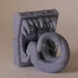 Mimic - Toothy Treasure Chest - D&D Miniature