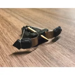 Mini 3D-printable crossbow