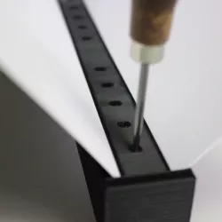 Modifiable Bookbinding Awl Guide and Cradle