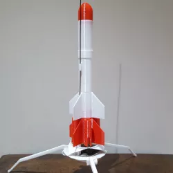 Modular Rocket for Estes motors