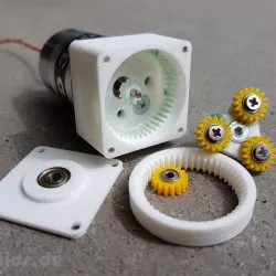 Motor Mini Planetary Gearbox Reduction 1:4.7