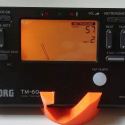 Mount for Korg TM-60 Tuner Metronome