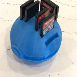 Nintendo Switch Gamecard Holder - Pokeball