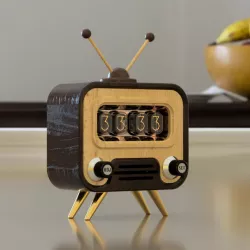 Nixie FunKlock Vintage TV Enclosure