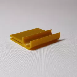 Notebook pen clip for 3D Printable Bolt Action Pen