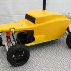 Open RC truggy HOT ROD body