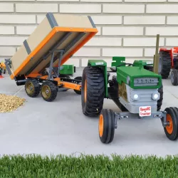 OpenRC Tractor dumper trailer