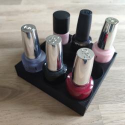 ▷ nail polish stand 3d models 【 STLFinder 】