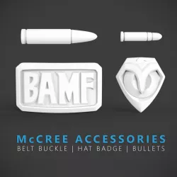 Overwatch - McCree Accessories