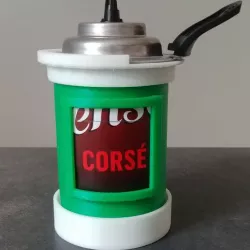 Pad Can "Colonne Morris" for Senseo Coffee Maker