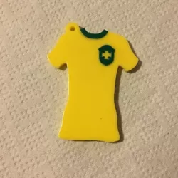 Pelè 10 Brazil 1970 Keychain