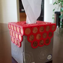 Penny Tissue Box Cover