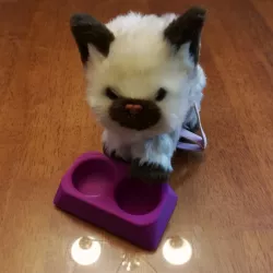 Pet dish for 18" doll pets