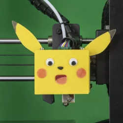 Pikachu i3 Mega Printer Skin