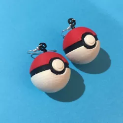 Pokeball Earrings