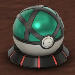 PokeMon Net Ball Echo Dot Case (2nd Gen)