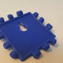 Polypanel wall hanger