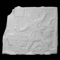 Prince Arikankharer Slaying his Enemies