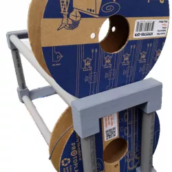 PVC Pipe 2 Tier Spool Rack