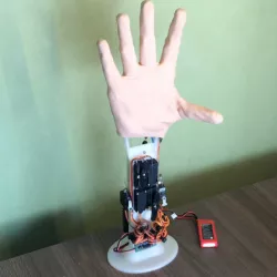 robot hand || bionic hand prosthesis prototype