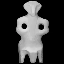 Seated figurine