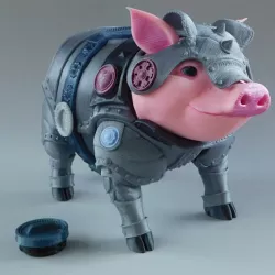 Sir Pigglesby (a most noble piggy bank)