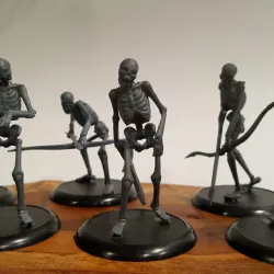 Skeleton Mob - D&D Miniature