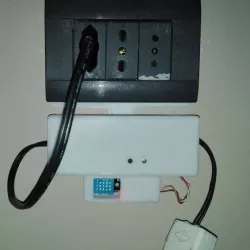 sonoff basic enclosure wall mount eu version with temp sensor