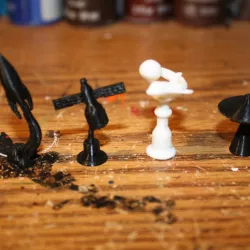 Space Themed Minis For Ravensburger's Labyrinth Board Game