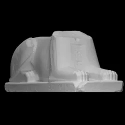 Sphinx of Amenemhat III, re-inscribed for Sethnakht and Rameses III