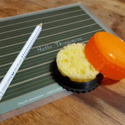 Sponge can for kids blackboard (Schwammdose fuer Kindertafel)