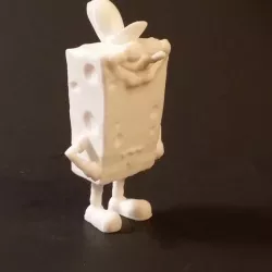 Spongebob, looking smug