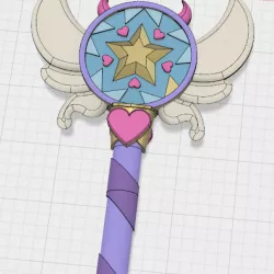 Star vs. evil Forces butterfly wand