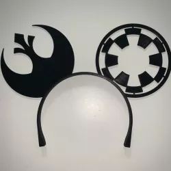 Star Wars Ears- Rebel Alliance/Galactic Empire