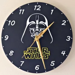 Star Wars kids clock