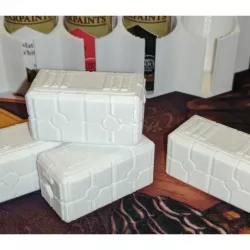 Star Wars Legion Terrain - Crates, Barrels and Barricades