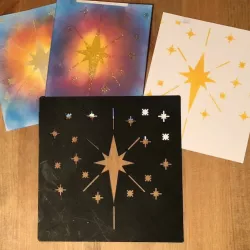 Stencil - Starry Night!