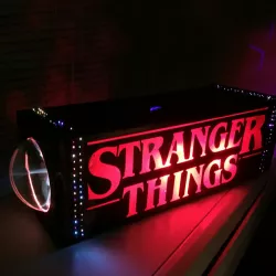 Stranger Things Fiberoptic and Plasma Desk Lamp