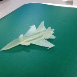 SU-33 Fighter Jet Airplane
