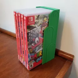 Super Mario Style Nintendo Switch Cartridge Shelf
