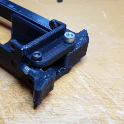 Tail hook brace folding adapter for Kel-tec cp33