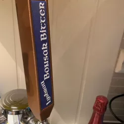 Tap handle with customizable text