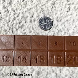 Test for text size in object