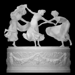 Three Dancing Maidens