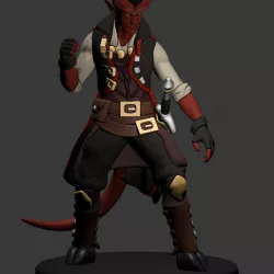 Tiefling Monk