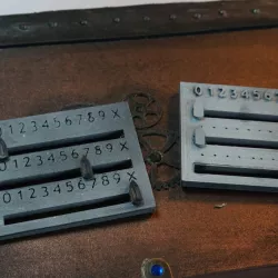Tracker for life / spell / arrow for dungeons and Dragons