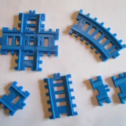 Train Tracks (Power City Trains) compatible