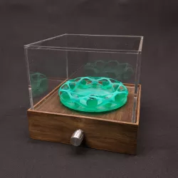 Twirling Voronoi Hearts Zoetrope